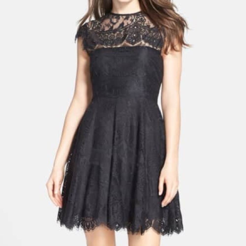 Black Lace Dress